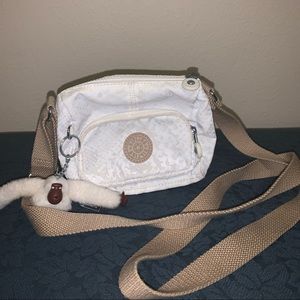 Kipling White Crossbody Purse